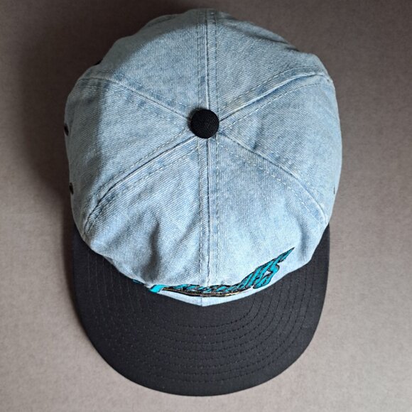 VINTAGE Jacksonville Jaguars Logo USED Hat (AJD, Strapback, Football, 1993-1994) - Picture 7 of 8